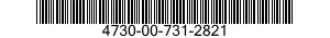 4730-00-731-2821  4730007312821 007312821