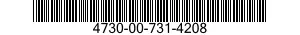 4730-00-731-4208  4730007314208 007314208