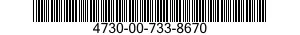 4730-00-733-8670 PLUG,PIPE 4730007338670 007338670