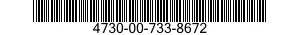 4730-00-733-8672 PLUG,PIPE 4730007338672 007338672