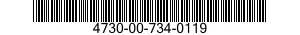 4730-00-734-0119  4730007340119 007340119
