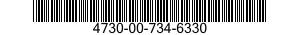 4730-00-734-6330 PLUG,PIPE 4730007346330 007346330