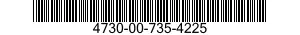 4730-00-735-4225 CONNECTOR,MULTIPLE,FLUID PRESSURE LINE 4730007354225 007354225