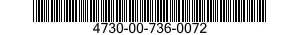4730-00-736-0072  4730007360072 007360072