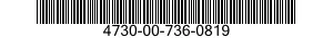 4730-00-736-0819  4730007360819 007360819