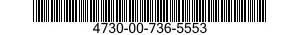 4730-00-736-5553  4730007365553 007365553