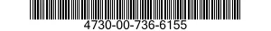 4730-00-736-6155 COUPLING ASSEMBLY,SELF-SEALING 4730007366155 007366155