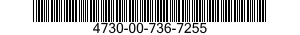 4730-00-736-7255  4730007367255 007367255