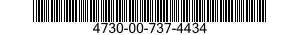 4730-00-737-4434 PLUG,MACHINE THREAD 4730007374434 007374434