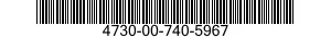 4730-00-740-5967  4730007405967 007405967