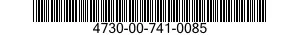 4730-00-741-0085 ELBOW,PIPE 4730007410085 007410085
