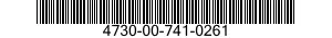 4730-00-741-0261  4730007410261 007410261