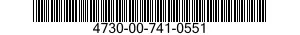 4730-00-741-0551  4730007410551 007410551