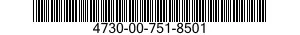 4730-00-751-8501  4730007518501 007518501