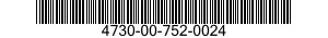 4730-00-752-0024  4730007520024 007520024
