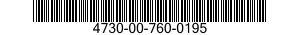 4730-00-760-0195  4730007600195 007600195