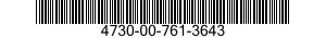 4730-00-761-3643 SLEEVE,FLARED,TUBE FITTING 4730007613643 007613643