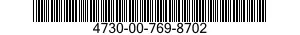 4730-00-769-8702 PLUG,PIPE 4730007698702 007698702