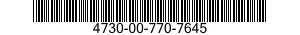 4730-00-770-7645  4730007707645 007707645
