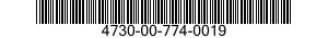4730-00-774-0019  4730007740019 007740019
