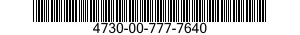 4730-00-777-7640  4730007777640 007777640