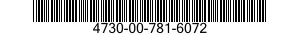 4730-00-781-6072  4730007816072 007816072