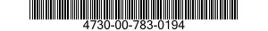 4730-00-783-0194  4730007830194 007830194
