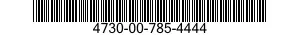 4730-00-785-4444  4730007854444 007854444