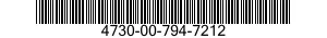 4730-00-794-7212  4730007947212 007947212