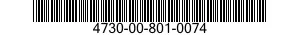 4730-00-801-0074  4730008010074 008010074