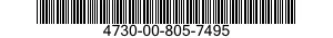 4730-00-805-7495 PLUG,PIPE 4730008057495 008057495