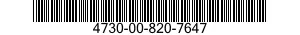 4730-00-820-7647  4730008207647 008207647