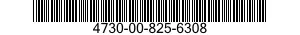 4730-00-825-6308 ADAPTER,STRAIGHT,PIPE TO TUBE 4730008256308 008256308