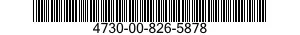 4730-00-826-5878 PLUG,BOILER TUBE 4730008265878 008265878