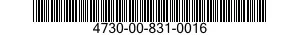 4730-00-831-0016  4730008310016 008310016