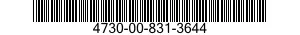 4730-00-831-3644  4730008313644 008313644