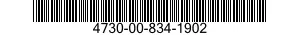 4730-00-834-1902 ADAPTER,STRAIGHT,SWIVEL FLANGE TO HOSE 4730008341902 008341902