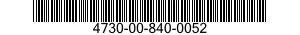 4730-00-840-0052  4730008400052 008400052