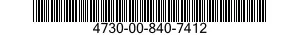 4730-00-840-7412 CLAMP,HOSE 4730008407412 008407412
