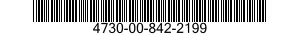 4730-00-842-2199 ADAPTER,STRAIGHT,TUBE TO HOSE 4730008422199 008422199