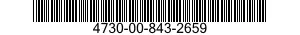 4730-00-843-2659 PLUG,PIPE 4730008432659 008432659