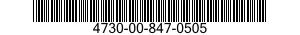 4730-00-847-0505  4730008470505 008470505