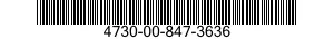4730-00-847-3636 PLUG,PATCHBOARD,TES 4730008473636 008473636