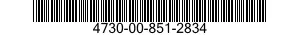 4730-00-851-2834 ADAPTER,STRAIGHT,PIPE TO TUBE 4730008512834 008512834