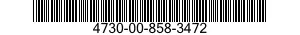 4730-00-858-3472 CROSS,PIPE TO TUBE 4730008583472 008583472