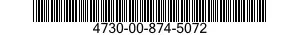 4730-00-874-5072  4730008745072 008745072