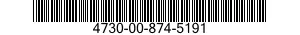 4730-00-874-5191  4730008745191 008745191