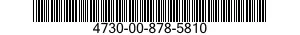 4730-00-878-5810 PLUG,PIPE 4730008785810 008785810