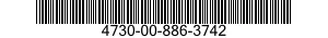4730-00-886-3742 ADAPTER,STRAIGHT,FLANGE TO TUBE 4730008863742 008863742