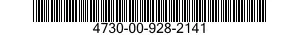 4730-00-928-2141 COUPLING HALF,QUICK DISCONNECT 4730009282141 009282141